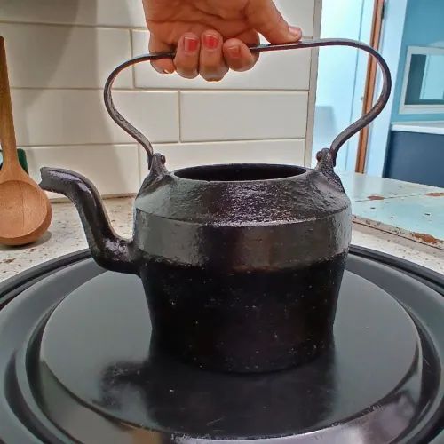 Panela de ferro antiga