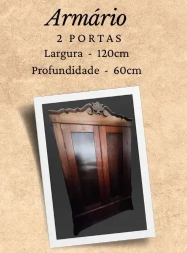 Lindo Armário rústico 2 portas 100% revitalizado!