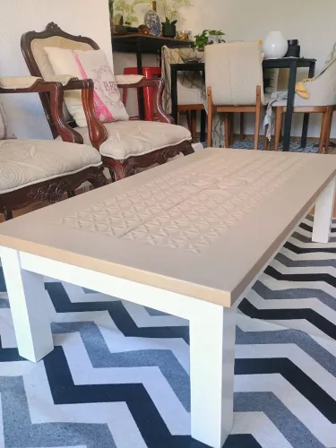 Mesa de Centro Moderna com Design Exclusivo