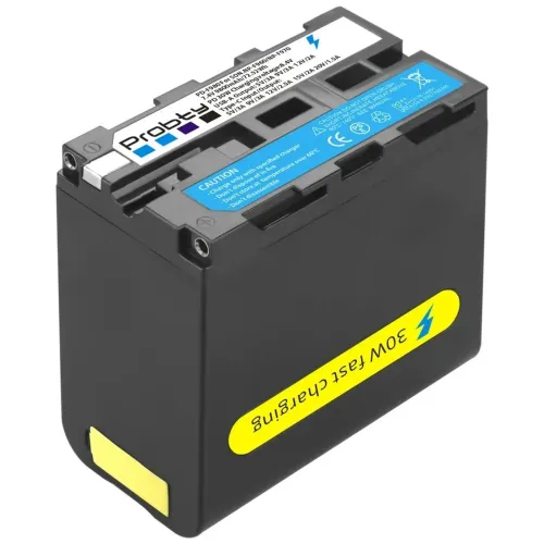 Bateria Probty Pd30 9800 Mah Powerbank Para Carregar Câmeras Iluminador Led Godox Yongnuo
