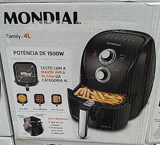 Fritadeira Elétrica Mondial Family 4L - 1500W