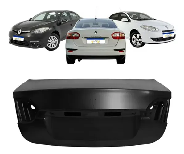 Tampa Bagageiro Fluence 2011 A 2018 Dynamique Privilege Preto