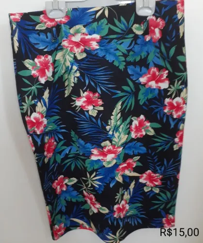 Saia Floral - baixou o preço!