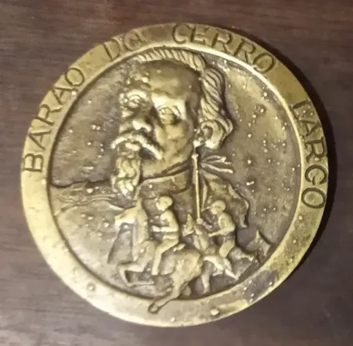 Medalha Barão de Cerro Largo - Regimento José de Abreu - Cavalaria - Alegrete