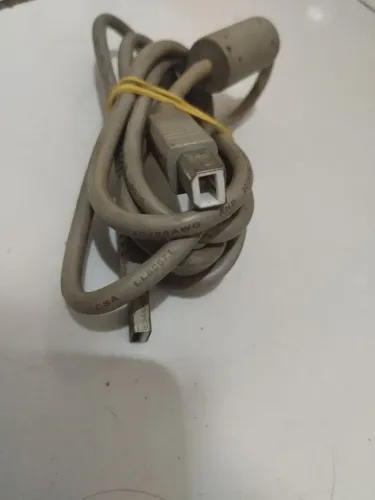 <br>Cabo Usb 2.0 Impressora Multifuncionais Panasonic Cinza (Usado)