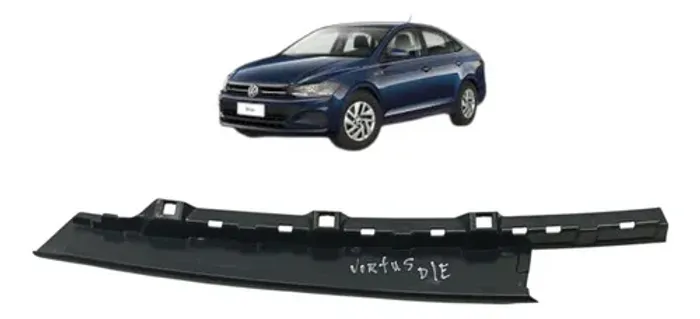 Friso Coluna Porta Dianteira Esquerda Volkswagen Virtus 2019