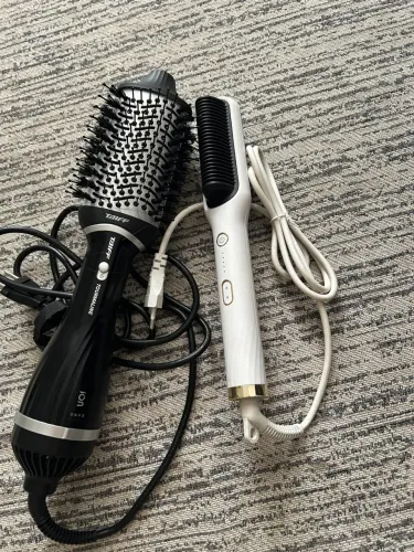 Kit Escova Secadora Taiff + Escova Alisadora - Liso e Modelado em Minutos