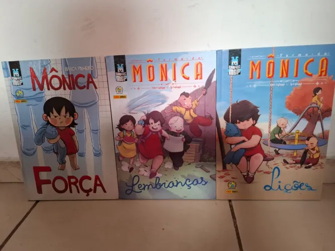 Turma da Mônica livros - Força, Lembranças e Lições