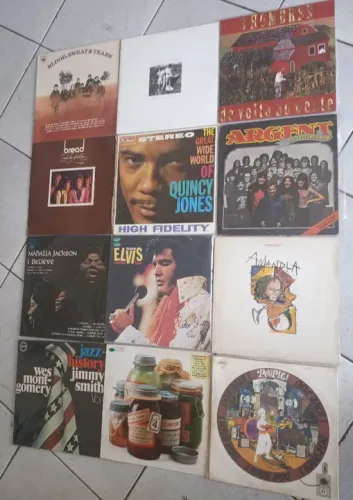 DISCOS DE VINIL JAZZ E ROCK Valores Individuais Na Descrição
