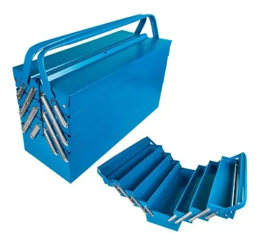 CAIXA PARA FERRAMENTAS METAL 7 GAVETAS 50X20X27 TRAMONTINA - 78033