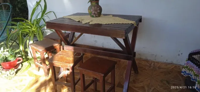 mesa de madeira
