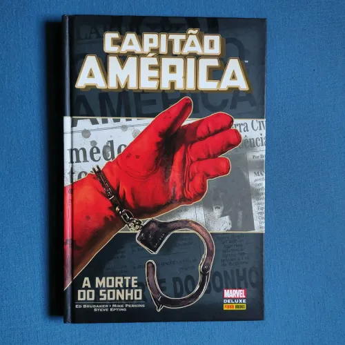 HQ Capitão América - A Morte do Sonho (Marvel Deluxe, Panini Comics, Ed Brubaker)
