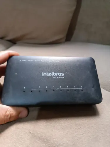 Switch Intelbras SG 800 Q+ 8 Portas - 7 unidades