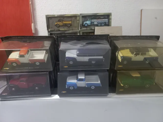 Chevrolet miniaturas camionetas