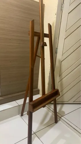 Cavalete p/ pintura (madeira maciça) 150$