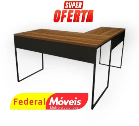 Escrivaninha 1,50x1,50 - Nova e Moderna
