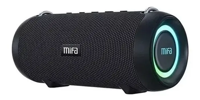 Caixa de som portátil Mifa A90 com bluetooth à prova d'água em preto