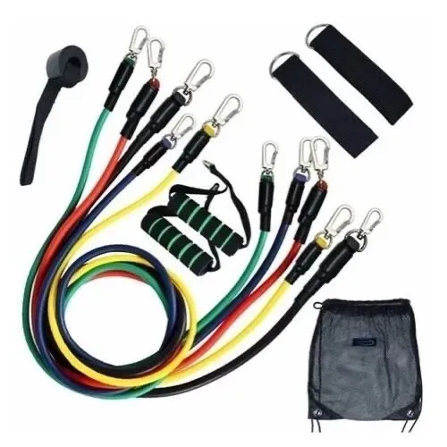 Kit Extensor Elásticos de Resistência para Treino