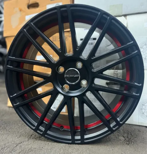 Rodas PDW aro 17 tala 7.5 furacão 4x100