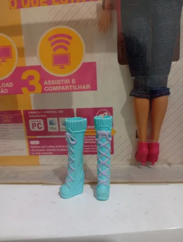 Botas da Barbie Summer dreamhouse 