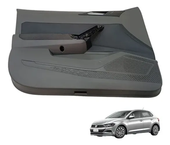 Forro Porta Dianteira Esquerda Vw Polo Tsi 2018 2019 2020 6ea867005