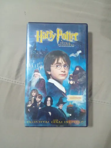 Harry Potter e a Pedra Filosofal VHS Legendado 