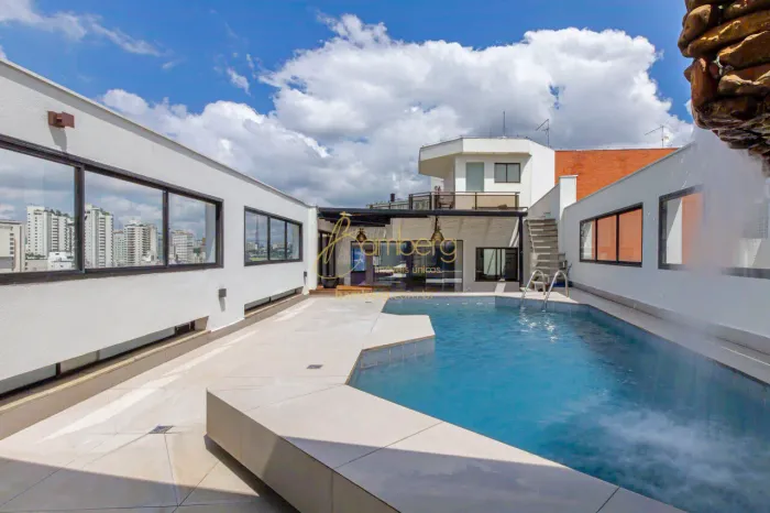 COBERTURA TRIPLEX PACAEMBU 4 QUARTOS, 3 SUÍTES, PISCINA , 5 VAGAS