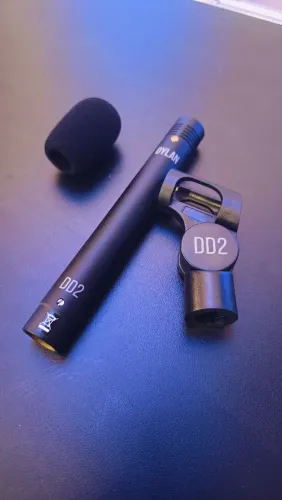 Microfone Condensador Dylan DD2 / Para Pratos (over) ou Instrumentos de Sopro e Violões 