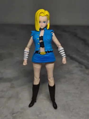 Dragon ball Z Androide N° 18 Rebel Girls novo