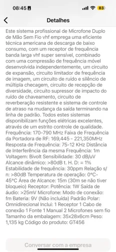 Microfone Wireless Profissional Duplo WeISRE PGX-58 VHF