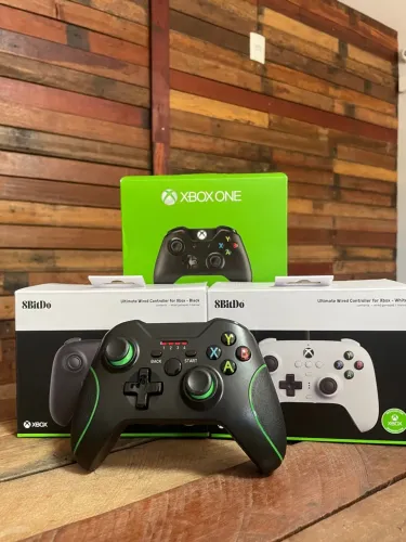 Controle Xbox One PC TV Series Black Diversos ENTREGAMOS COM GARANTIA 