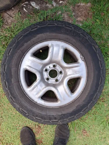Roda Aro 15 Furação 5 x 100 Pneu 205 70 15