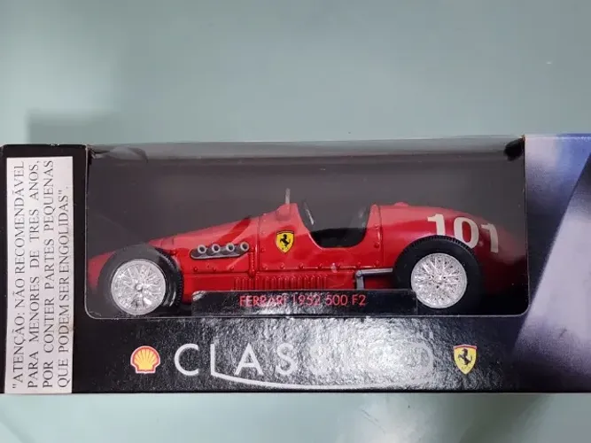 Ferrari 500 F 1952 dos postos Shell promoção do Shumacher 1:35