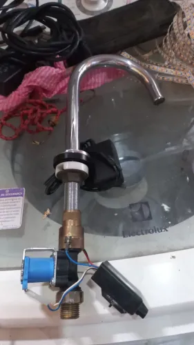 Torneira automática.