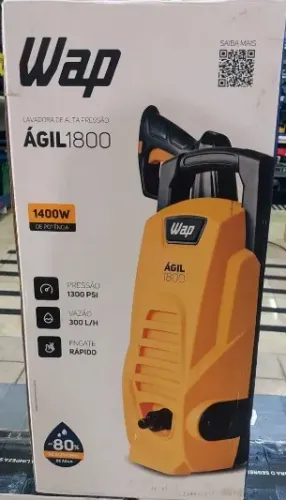 Lavadora pressão wap agil 1800