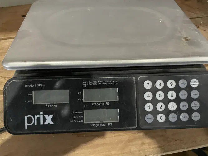 Balança Comercial Digital Toledo Prix 3 Fit 32kg Bivolt