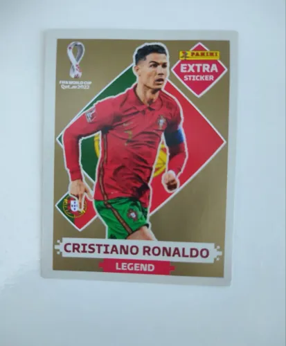 Cristiano Ronaldo legend dourado(copa de 2022)