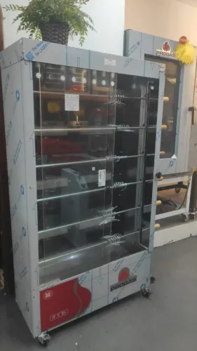 Bh Assadeira de frango e carne espeto e giratória HJ EQUIPAMENTOS