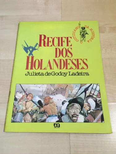 Livro Recife dos Holandeses com suplemento de trabalho 