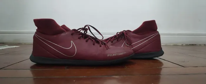 Chuteira Futsal Nike Phantom Vision IC Vinho - Tam 42