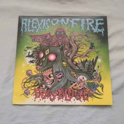 LP VINIL LARANJA COLECIONÁVEL 1 DE 300 ALEXISONFIRE DOG'S BLOOD