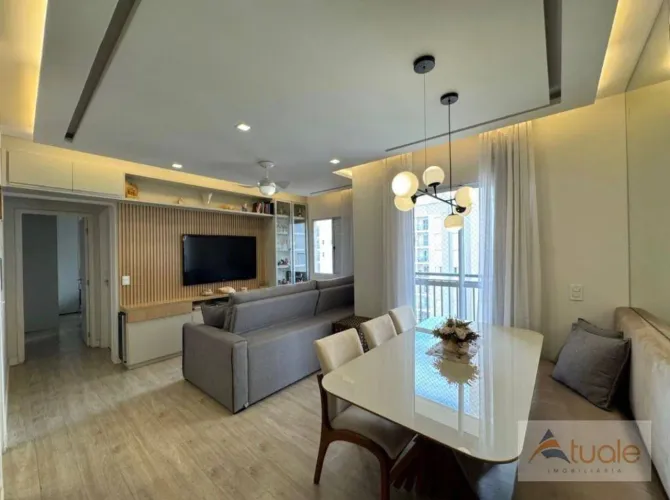 Apartamento com 2 dormitórios para alugar, 67 m² por R$ 3.300,00/mês - Condomínio Residenc