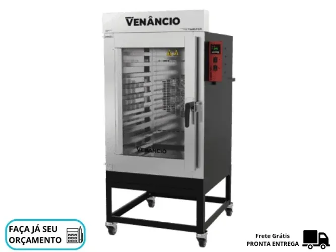 Forno Turbo 10 Esteiras a Gás Venâncio