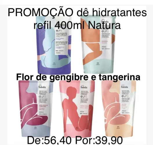 Hidratantes Natura 