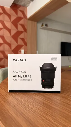 Lente 16 mm 1.8 f Viltrox Emount Sony Grande Angular