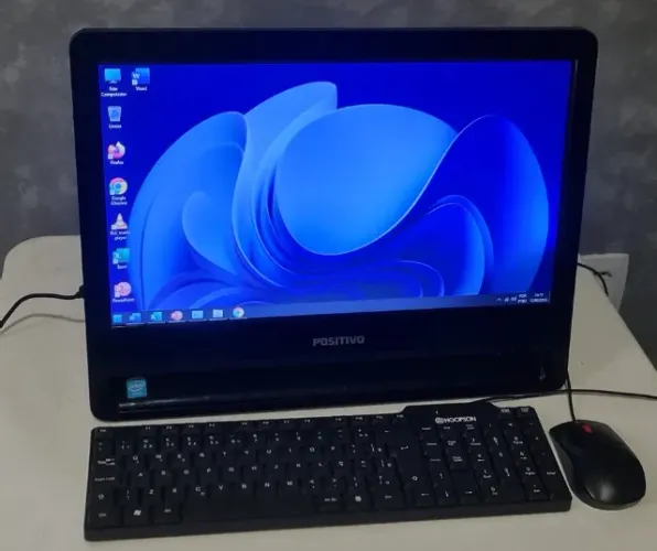 Computador All in one com Ssd e HD