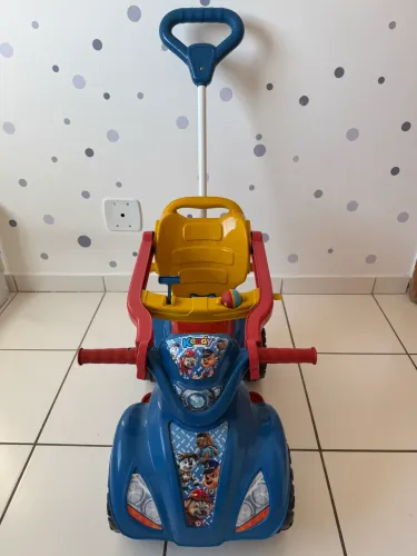 Triciclo Infantil Kendy Patrulha Canina - Bom Estado
