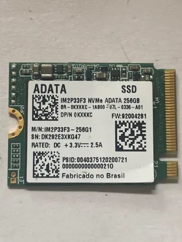 SSD NVME 256GB