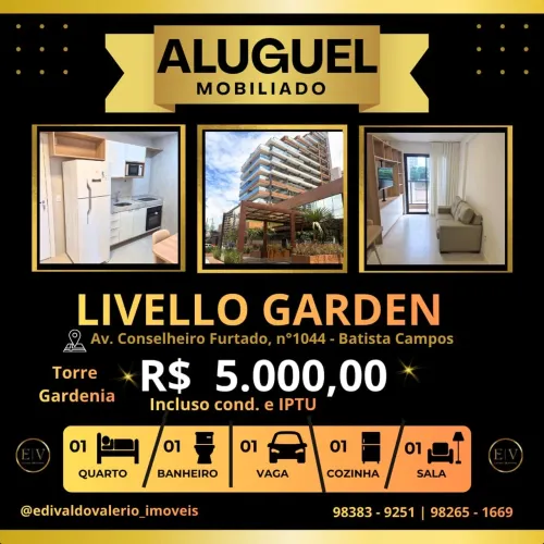 Alugo apto no Livelo garden 