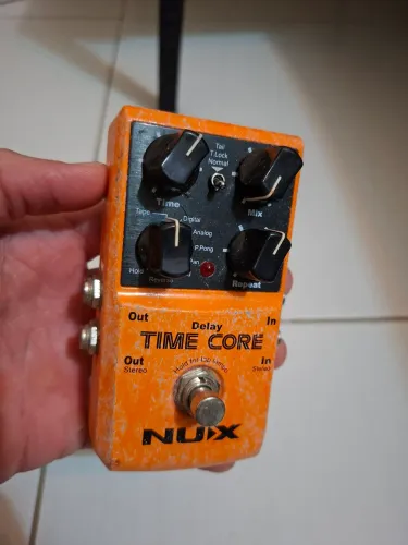 Pedal delay Nux time core